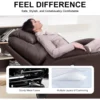 Living Room Chair with Massage and Heat, Remote Control and Cup Holder, 360° Swivel Recliner Chairs, Rocker Manual Recliner - Image 3